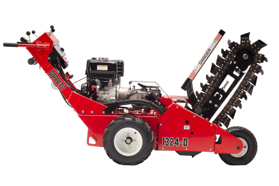Barreto 1624D - 16 HP TRENCHER - STANDARD TRENCHER