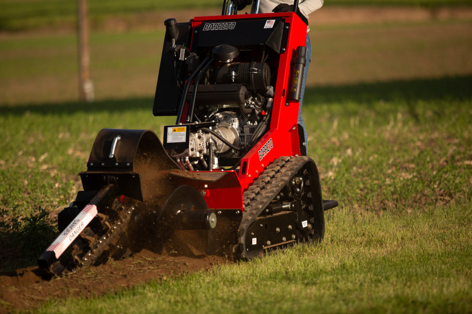 Barreto 2324RTKB: Briggs & Stratton Vanguard V-Twin 23hp  - TRACK TRENCHER