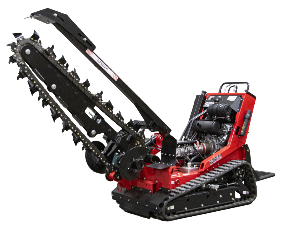 Barreto 3036RTKB - 30 HP STAND-ON TRACK TRENCHER