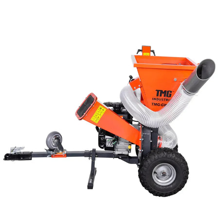 TMG Industrial Heavy-Duty Gas Wood Chippers & Chipper-Shredder Series (3”–6”)