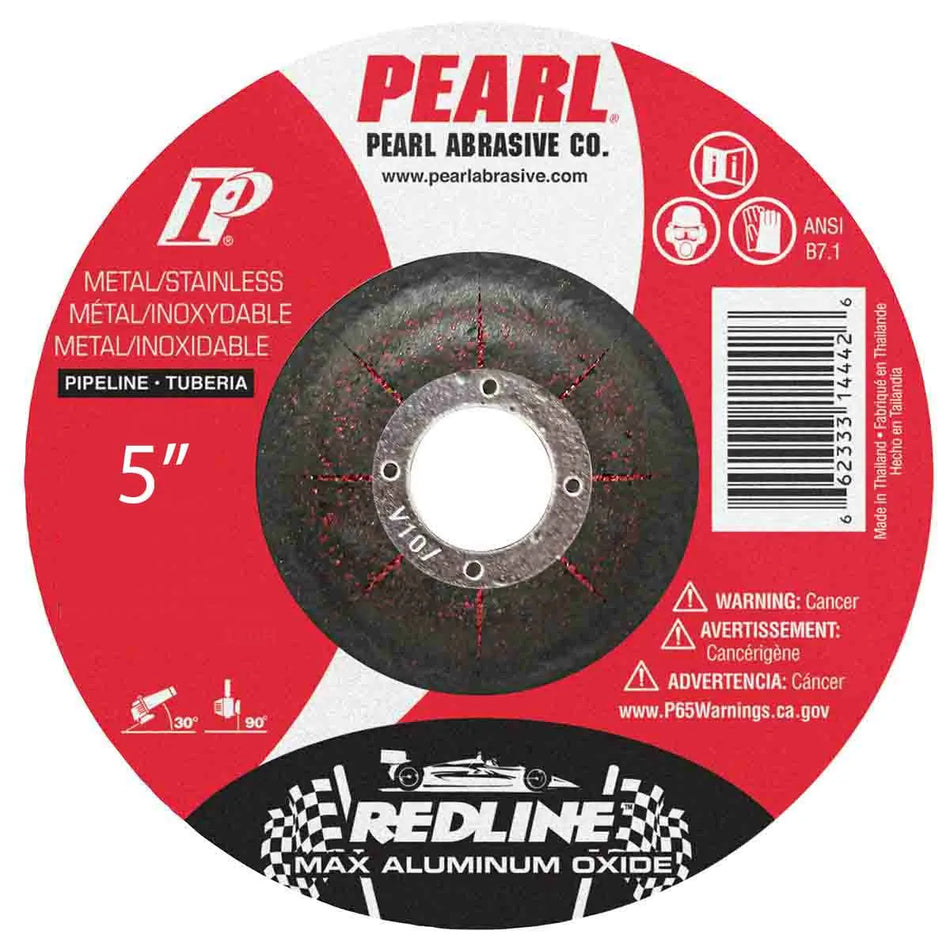 Pearl Redline Max A.O. Depressed Center Wheel 5" x 1/8" x 5/8"-11