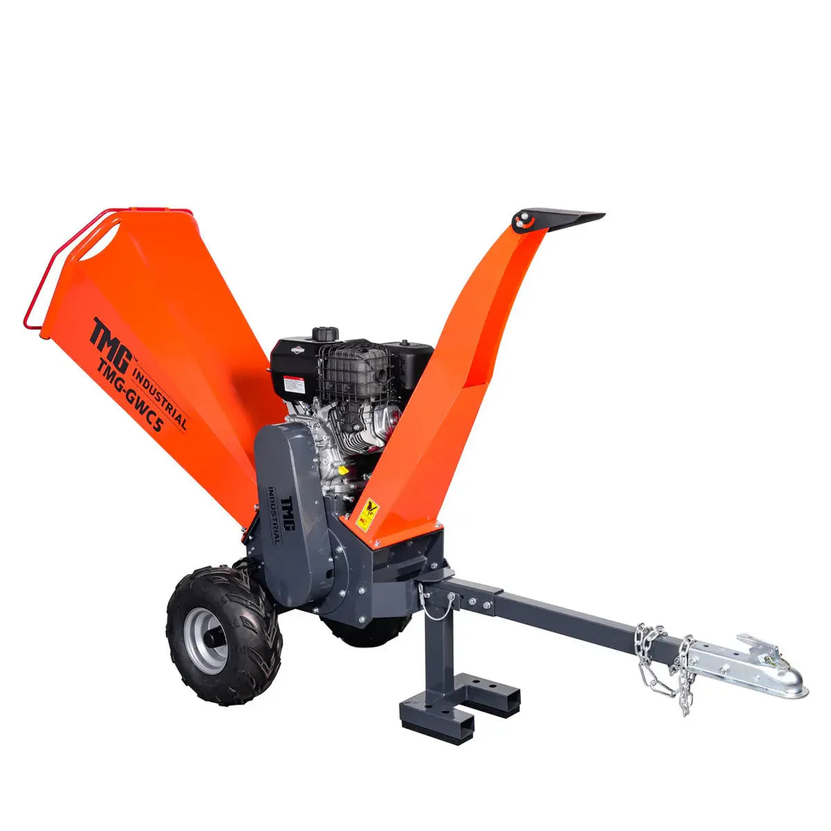 TMG Industrial Heavy-Duty Gas Wood Chippers & Chipper-Shredder Series (3”–6”)