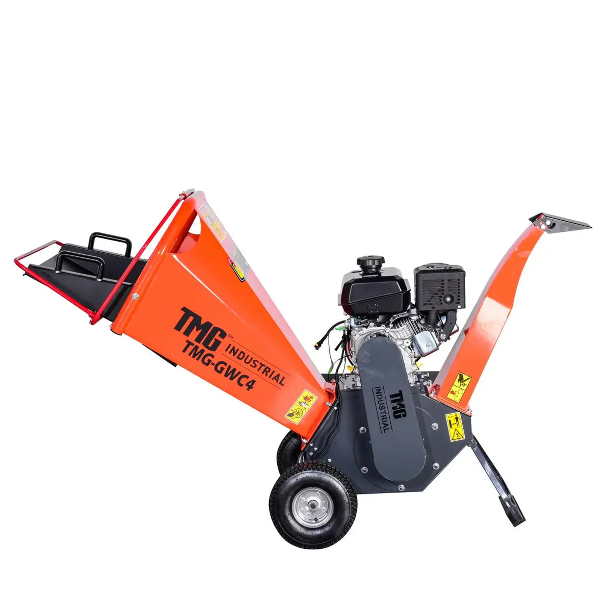 TMG Industrial Heavy-Duty Gas Wood Chippers & Chipper-Shredder Series (3”–6”)