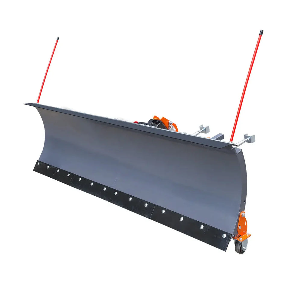 TMG Industrial Front-Mount Truck & SUV Snow Plow Pushers – 72” & 84”