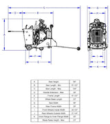 CC6774DC Diesel Core Cut Walk Behind Saw
