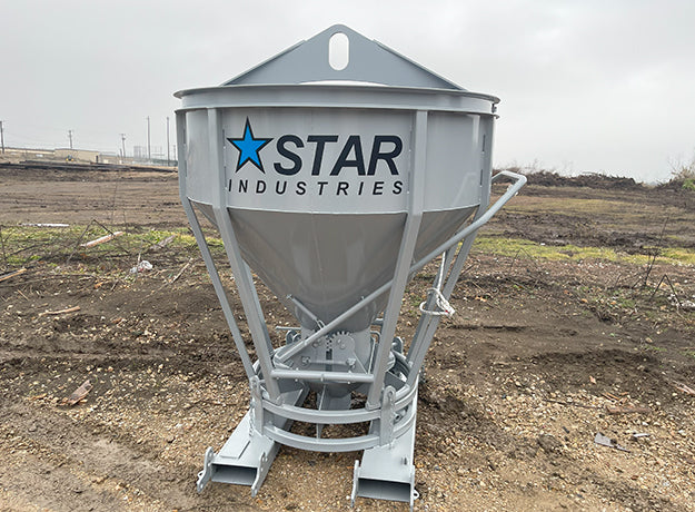 Star Industries Crane and Forklift Concrete Bucket