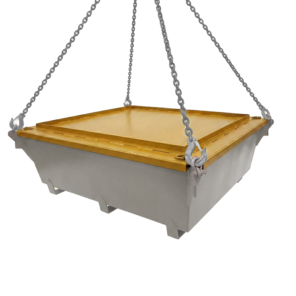 Bear Iron Works Washout Tub Lid - 1 CY